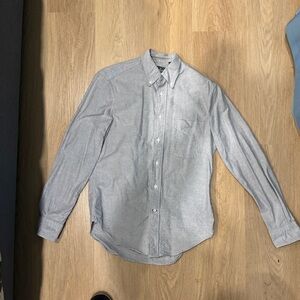 Gitman Vintage Gray Oxford Cloth Button-Down Shirt